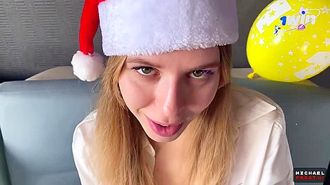 Stepmom receives ass fucking surprise for New Year 2024 in family desire porn!