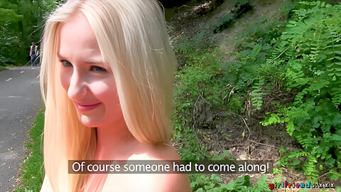 Lesbian Sex In Public With Teen 18+ Blonde - Full